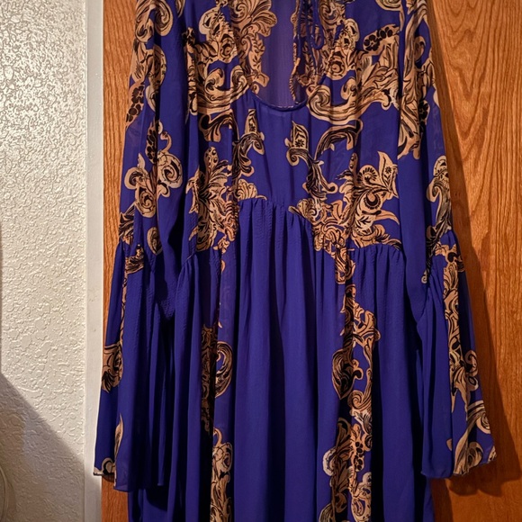 Free People Bell Sleeve Swing Dress - Picture 5 of 5